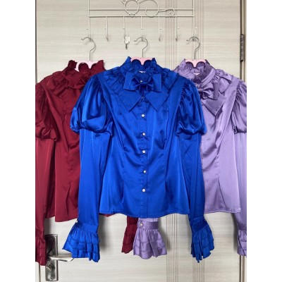N.N.Star Dragon Bone Lily Blouse(Reservation/2 Colours/Full Payment Without Shipping)
